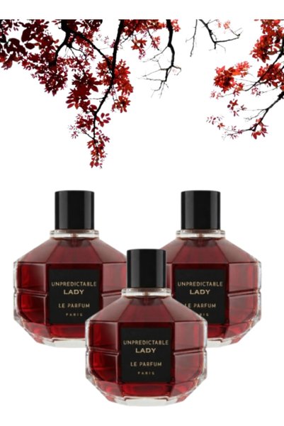 Glenn Perri 3 قطع Unpredictable Lady عطر 100 مل