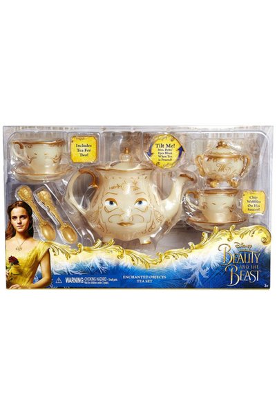 Jakks Pacific Set de ceai cu obiecte fermecate Disney Frumoasa și Bestia - Do...