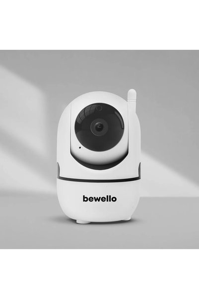 Bewello Camera supraveghere WiFi interior Full HD 1080p, rotire 360°, detecti...