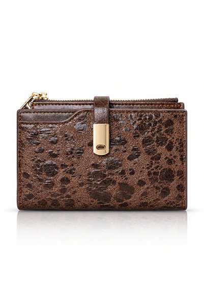 FRAGOLA Μεσαίου μεγέθους πορτοφόλι PC335-26-dark-coffee-drops