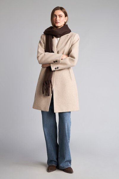 DeFacto Regular Fit Jacke mit Kragen und Kassettenmuster H9742AX26WN