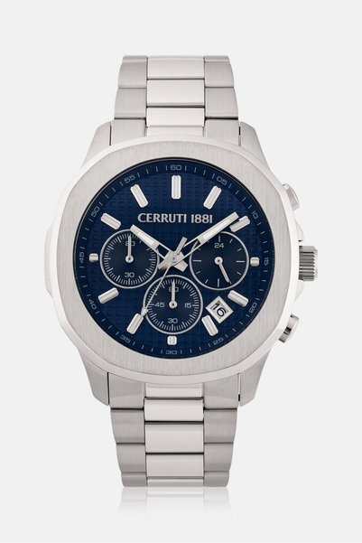 Cerruti 1881 Men CIWGI0111401 Stainless Steel Analog Watch 40 mm, Silver