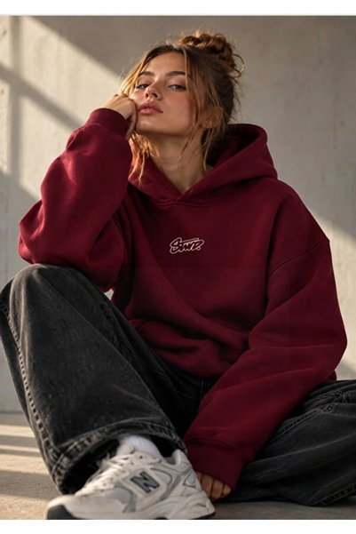 JANTIL MODA Unisex Oversize Hooded Sweatshirt |   3 Thread Raster Printed Hoodie