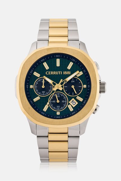 Cerruti 1881 Men CIWGI0111403 Stainless Steel Analog Watch 40 mm, Multicolor