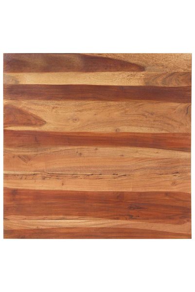 vidaxl Blat de masă, 80x80 cm, 25-27 mm, lemn masiv de acacia
