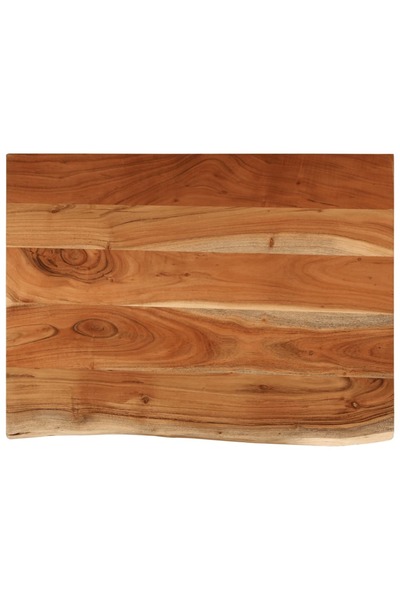 vidaxl Blat de baie, 80x60x3,8 cm, dreptunghiular, lemn masiv acacia
