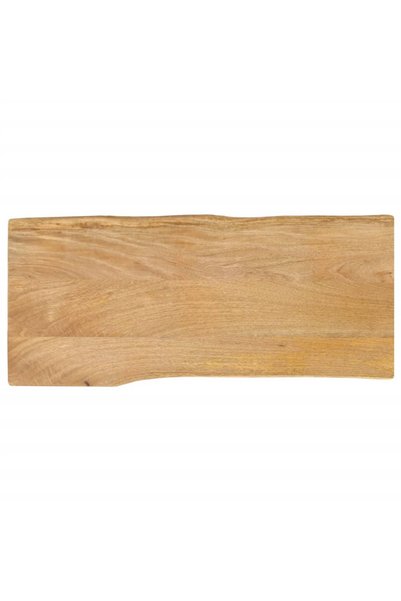 vidaxl Blat masă cu margini, 100x40x3,8 cm, lemn masiv mango