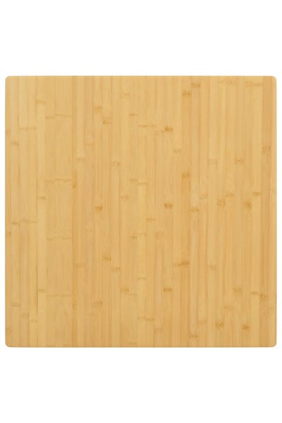 vidaxl Blat de masă, 80x80x2,5 cm, bambus