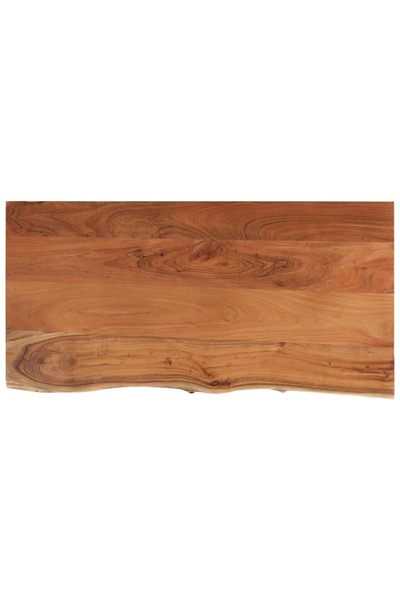 vidaxl Blat masă 80x40x2,5 cm dreptunghiular lemn acacia margine vie