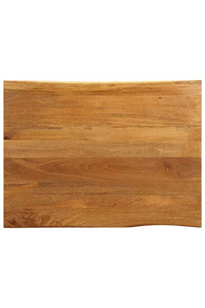 vidaxl Blat masă cu margini, 110x80x2,5 cm, lemn masiv mango