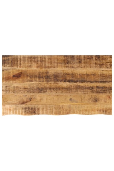 vidaxl Blat de masă margine naturală, 110x60x2,5 cm, lemn masiv mango