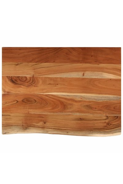 vidaxl Blat de baie, 80x60x2,5 cm, dreptunghiular, lemn masiv acacia