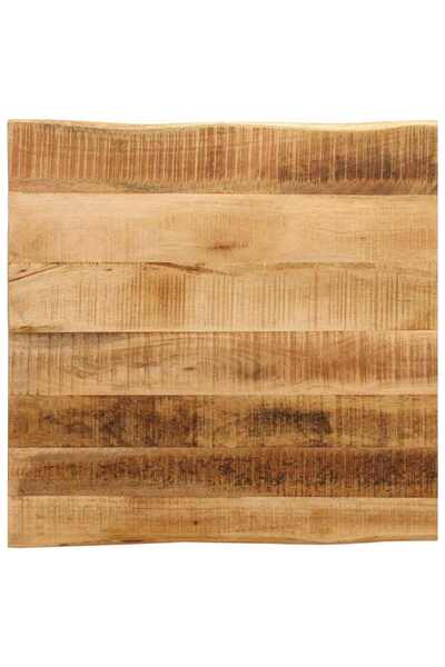 vidaxl Blat de masă contur organic 40x40x3,8 cm lemn masiv mango brut