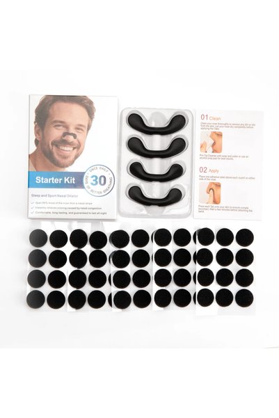 Choice 1 box Nasal Dilators Sleep Breathing Starter Kit Velcro Nasal Strips A...