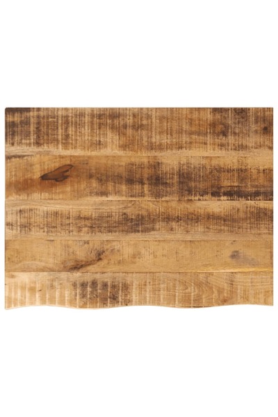 vidaxl Blat de masă margine naturală, 90x60x3,8 cm, lemn masiv mango