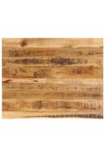 vidaxl Blat de masă margine naturală, 90x80x2,5 cm, lemn masiv mango