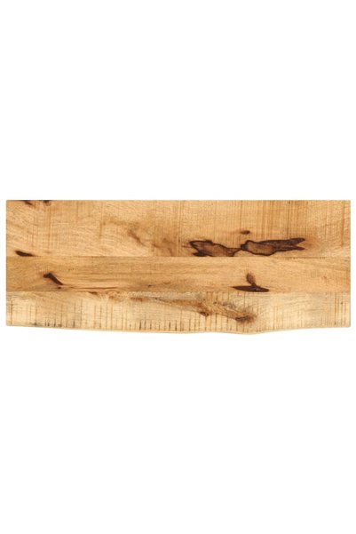 vidaxl Blat de masă margine naturală, 90x20x3,8 cm, lemn masiv mango
