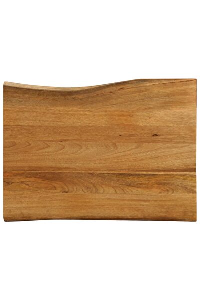 vidaxl Blat masă cu margini, 70x60x3,8 cm, lemn masiv mango