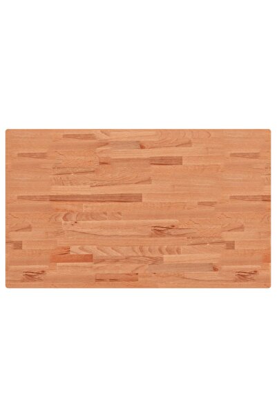 vidaxl Blat de masă 100x60x1,5 cm dreptunghiular, lemn masiv de fag