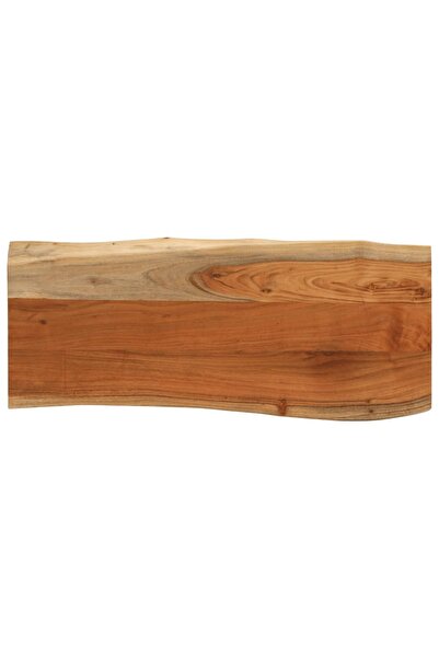 vidaxl Blat masă 100x40x3,8 cm dreptunghiular lemn acacia margine vie