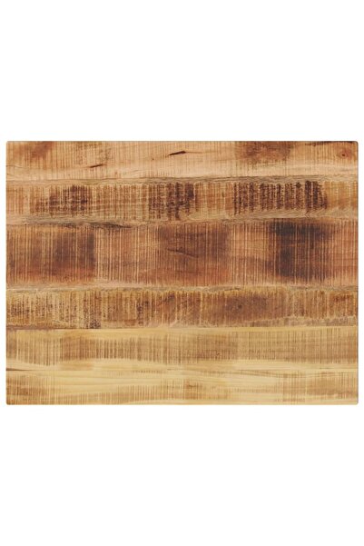 vidaxl Blat masă, 90x50x3,8 cm, dreptunghiular, lemn masiv mango brut