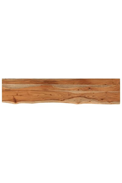 vidaxl Raft perete 100x20x3,8cm dreptunghiular lemn acacia margine vie