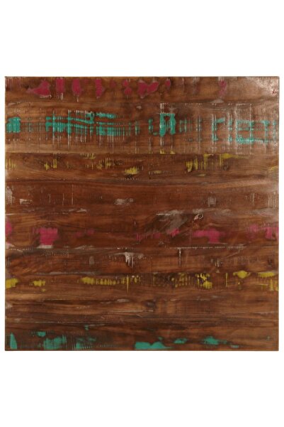 vidaxl Blat de masă pătrat, 80x80x2,5 cm, lemn masiv reciclat