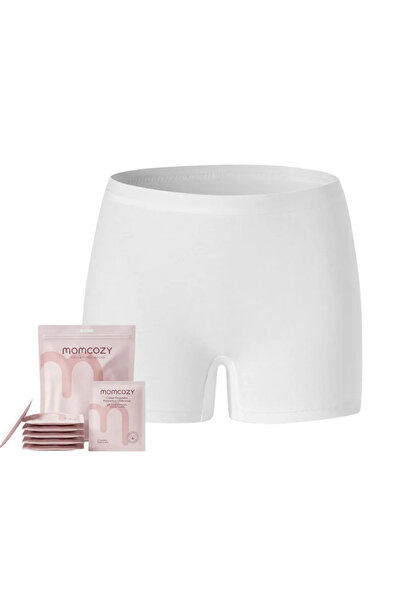 Momcozy Disposable Cotton Postpartum Underwear, 100% Cotton, Size XL, Pack of...