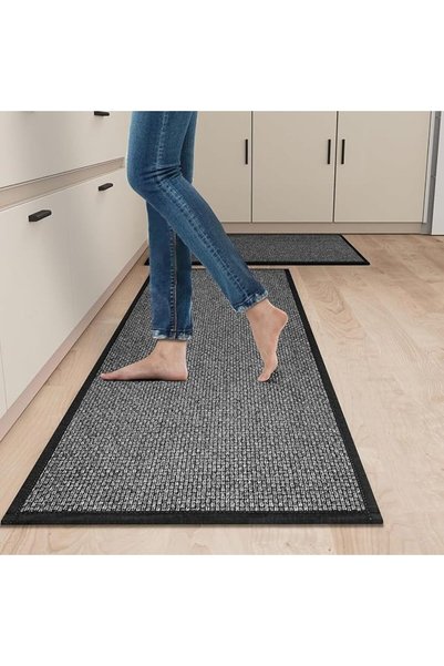 EOGILY Kitchen Mat, 2 PCS Non-Skid Rugs, Comfort Standing Mat, Cushioned Rugs...