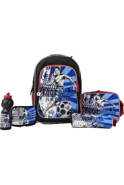 Roco 5-In-1 League Football Backpack 5-Pieces, 16-Inch Size