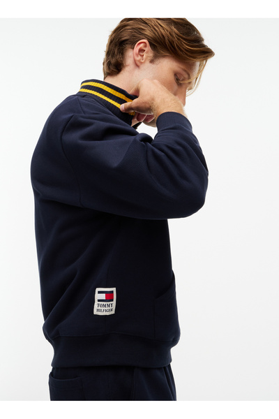 Tommy Hilfiger Sweatshirt, L, Lacivert