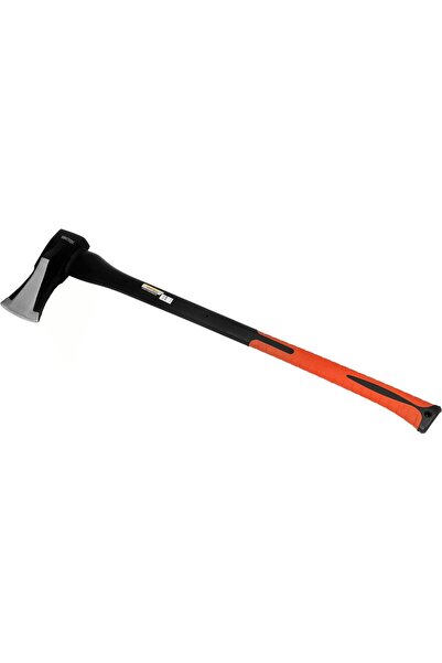 Kraft Topor robust pentru spart lemne din otel carbon forjat, maner din fibra...