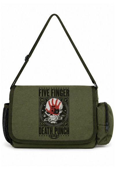 SEVBANO Torba za višenamensku upotrebu sa printom benda Five Finger Death Pun...