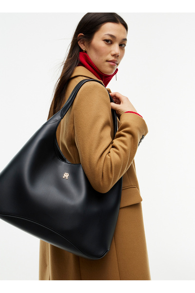 Tommy Hilfiger Omuz Çan, Standart, Siyah