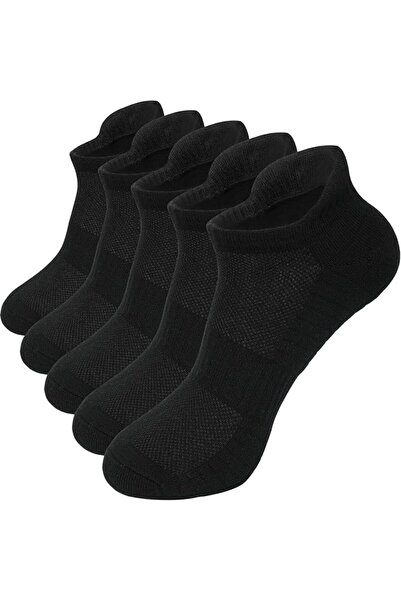 GENERAL 5 Pairs Running Ankle Cotton Socks for Men Women