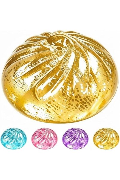 TERRIFI Mini Squishy Dumpling Stress Fidget Toy, Soft Slow Rising Squeeze Sen...