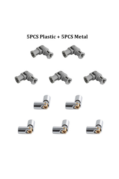 Choice 5P 5M 10PCS Plastic Universal Joint Metal Universal Joint 3L MOC Power...