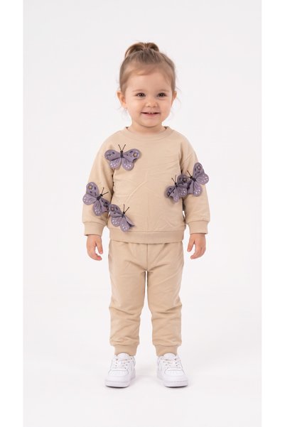Mışıl Kids Butterfly Baby Girl Set