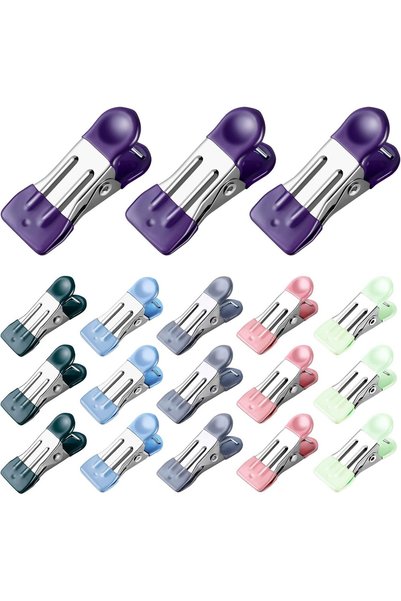 Arabest Heavy Duty Steel Clothes Pins with Rubber Coating,30 Pack,Multi-Purpo...