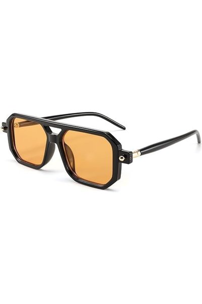 Arabest Vintage Retro 70s Square Aviator Sunglasses,Large Frame Trendy Outdoo...