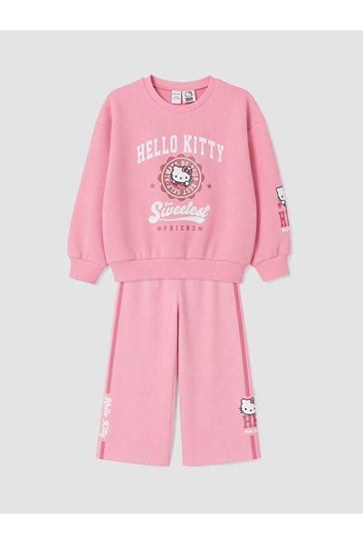LC Waikiki Hello Kitty Printed Girls' Set for Style Enthusiasts from Uzg Store