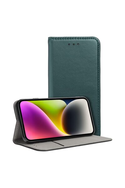 OEM Husă flip cover pentru Samsung Galaxy A37, verde