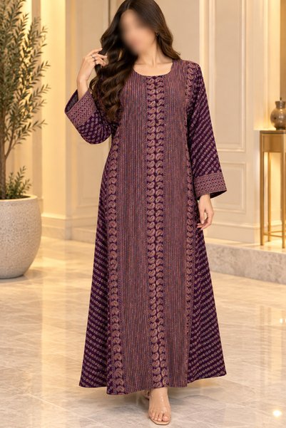 RONZA Hand Embroidered Women's Jalabiya