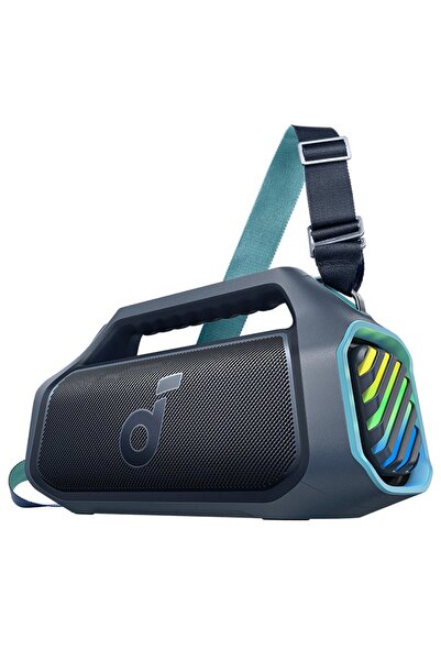 Anker Soundcore Boom 2 Plus Φορητό Ηχείο, 140W, Bluetooth 5.3, RGB, IPX7, Μπλε