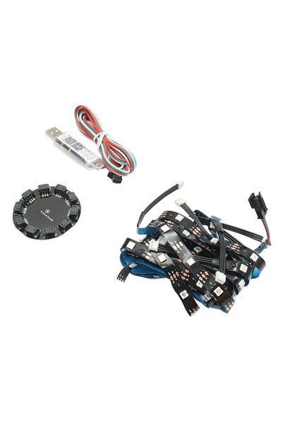 UTB Banda LED model artificii 11x0.5+1x1m 5V, USB, bluetooth, control vocal, ...
