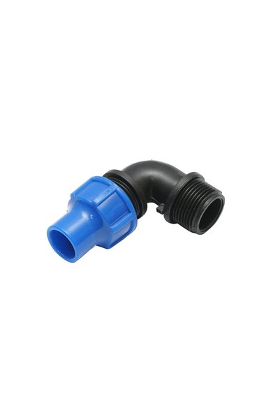 UTB Cot racord compresiune cu filet exterior D16mmx3/4 pentru sisteme de irig...