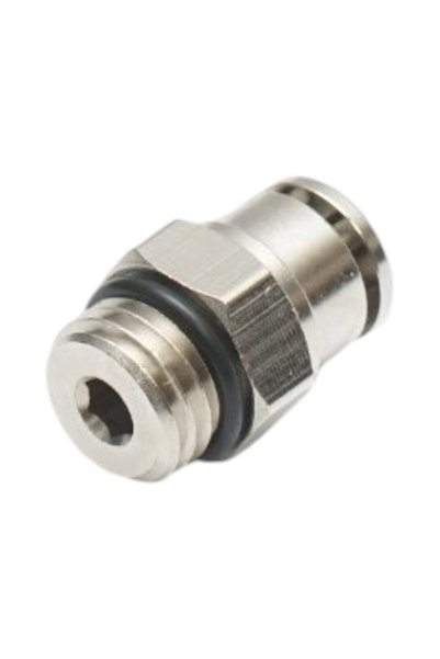 UTB Mufa rapida dreapta metalica 6mm filet exterior M12