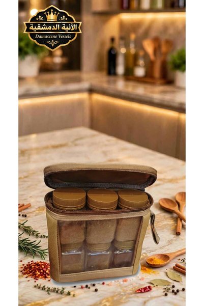 Generic Brand شنطة بهارات 6علب للرحلات