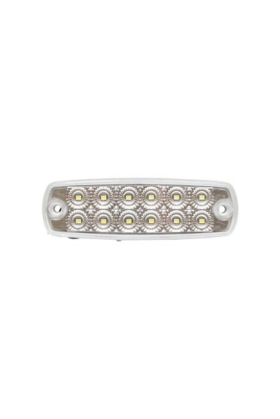 UTB Бяла LED странична лампа 12-24V Breckner Германия