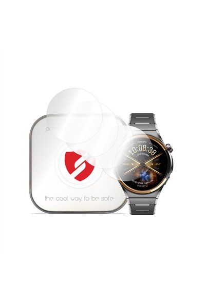 Smart Protection Фолио за Huawei Watch 6 Pro 46мм Премиум Класик, PVC, Прозра...